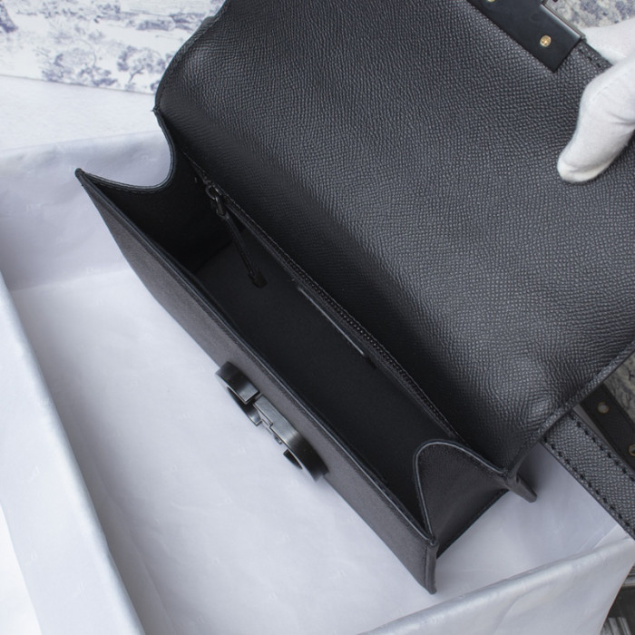 Dior Womens Bags 30 MONTAIGNE BAG Black Ultramatte Grained Calfskin