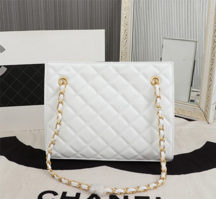 Chanel Womens Bags Shoulder Shopping Bags