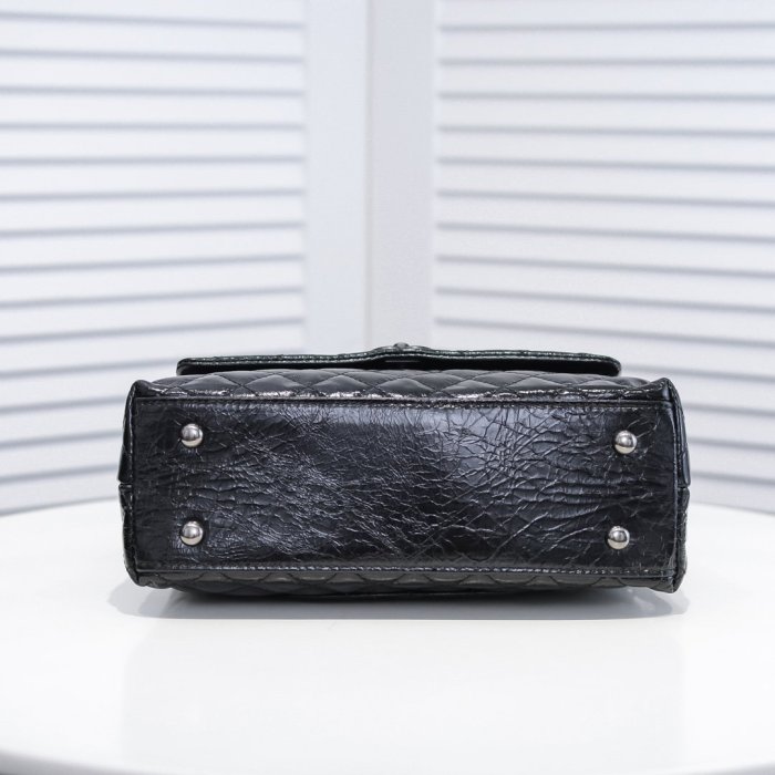 Chanel Womens Bags Flap Bag with Top Handle