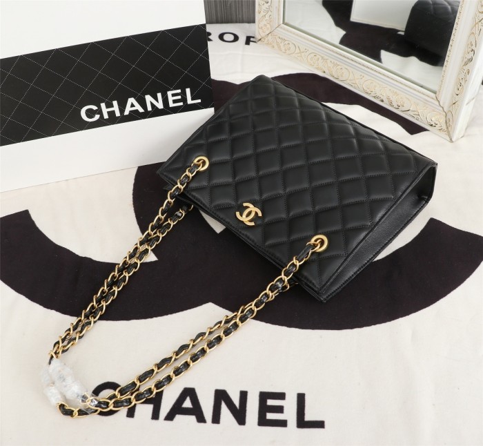 Chanel Womens Bags Shoulder Shopping Bags