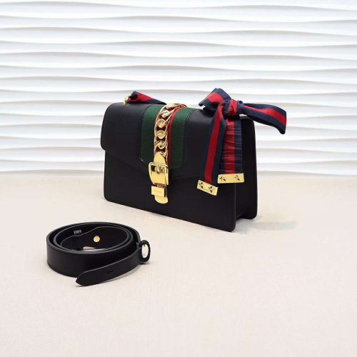 Gucci Womens Bag Sylvie Leather Super Bag ‎