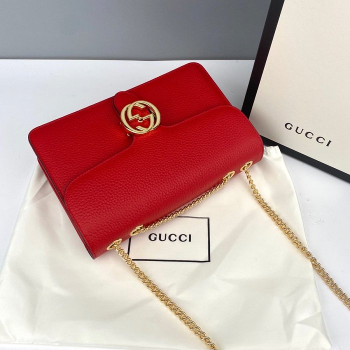 Gucci Womens Bag Leather Shoulder Bag