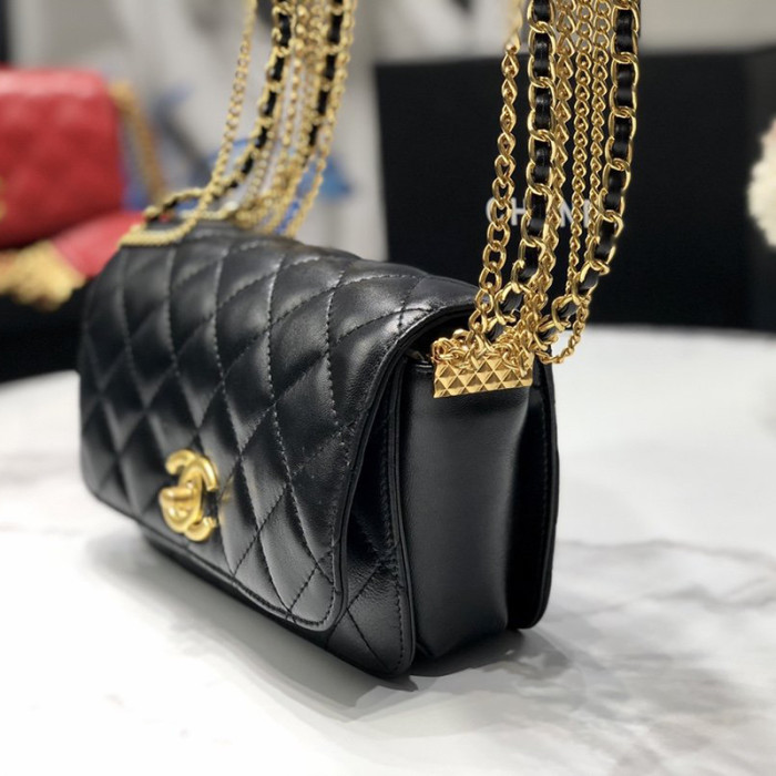 Chanel Womens Bags Crossbody Bag Flap Bag