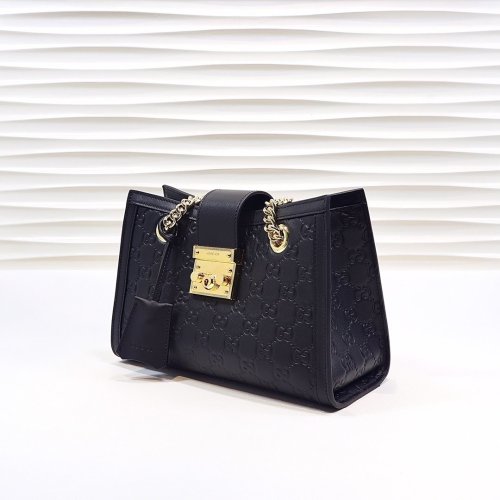 Gucci Womens Bag Padlock Small GG Shoulder Bag