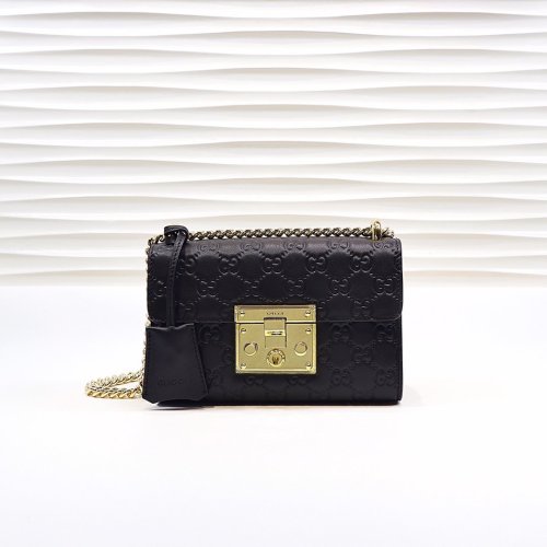 Gucci Womens Bag Padlock Small Shoulder Bag