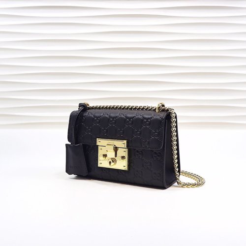 Gucci Womens Bag Padlock Small Shoulder Bag