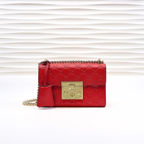 Gucci Womens Bag Padlock Small Shoulder Bag