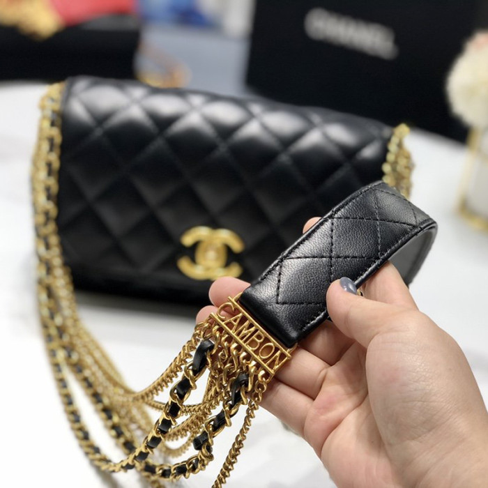 Chanel Womens Bags Crossbody Bag Flap Bag