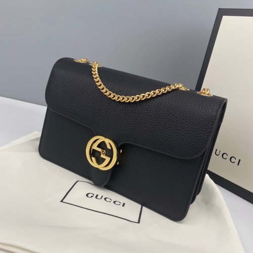 Gucci Womens Bag Leather Shoulder Bag