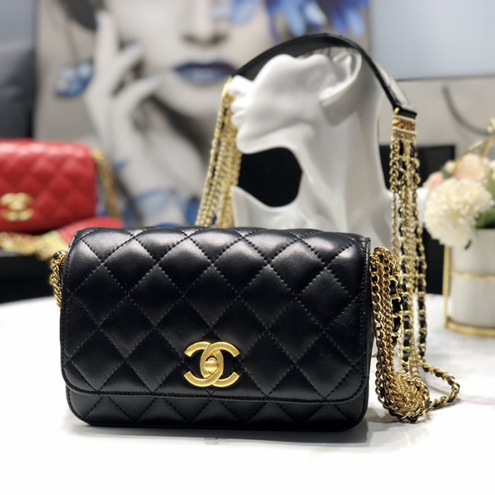 Chanel Womens Bags Crossbody Bag Flap Bag
