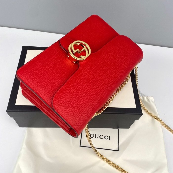 Gucci Womens Bag Leather Shoulder Bag