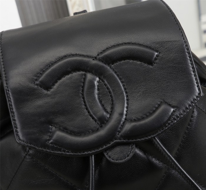 Chanel Womens Bags Drawstring Backpack