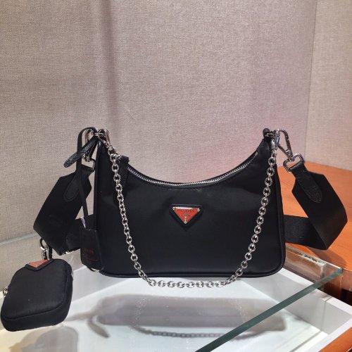 Prada Womens Bag Prada Re-Edition 2005 Nylon Bag