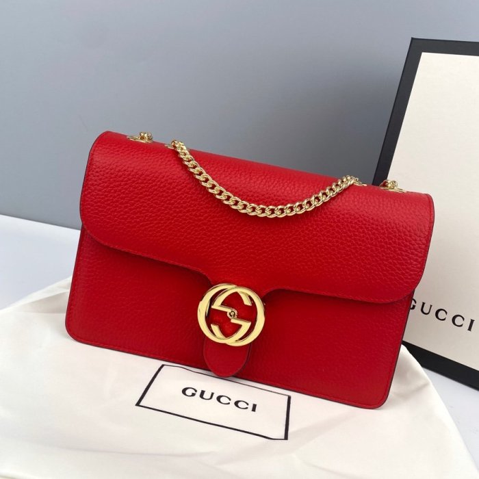 Gucci Womens Bag Leather Shoulder Bag