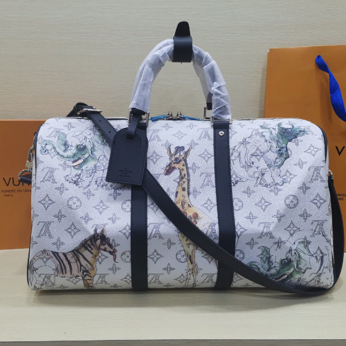 Louis Vuitton Men Womens Bag KEEPALL 45