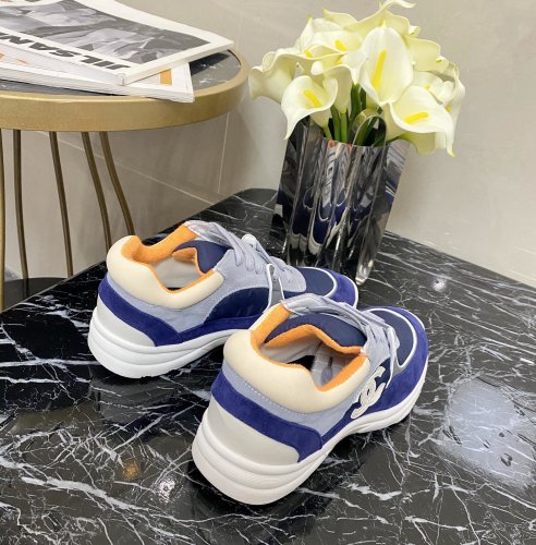 Chanel Womens Shoes Sneakers Luxury Brand Design with Original Box