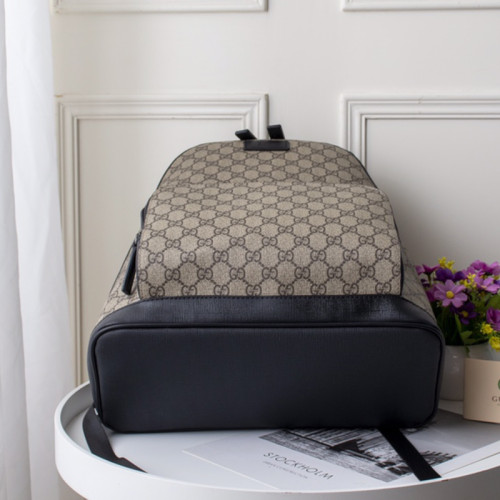 Gucci Womens Mens Fashion Backpacks Luxury Brand GG Supreme backpack Bags for Men Women 406370 KLQAX 9772