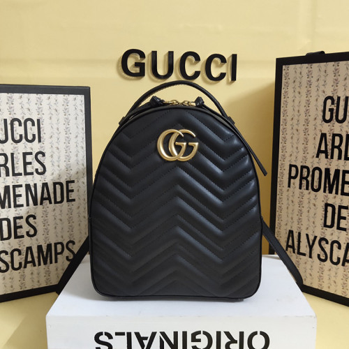Gucci Womens Mens Fashion Backpacks Luxury Brand GG Supreme Small backpack Bags for Men Women