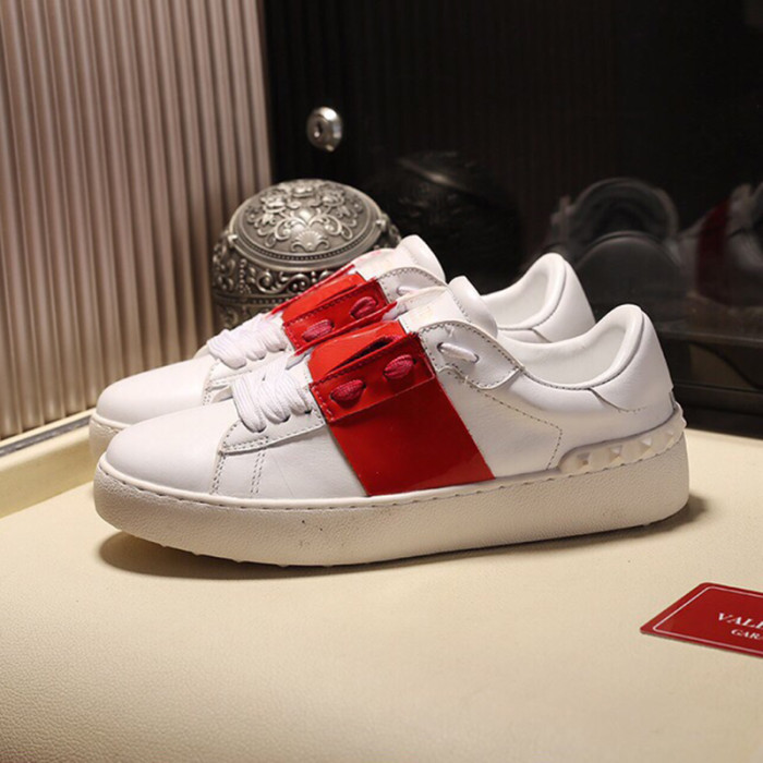 Valentino Garavani Open Sneaker With Metallic Band Mens Shoes Luxury Brand with Original Box