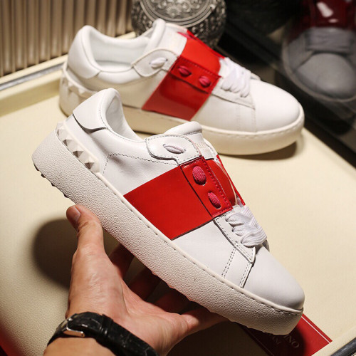 Valentino Garavani Open Sneaker With Metallic Band Mens Shoes Luxury Brand with Original Box