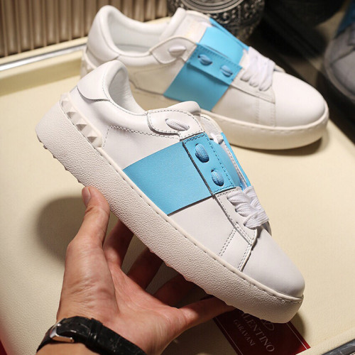 Valentino Garavani Open Sneaker With Metallic Band Mens Shoes Luxury Brand with Original Box