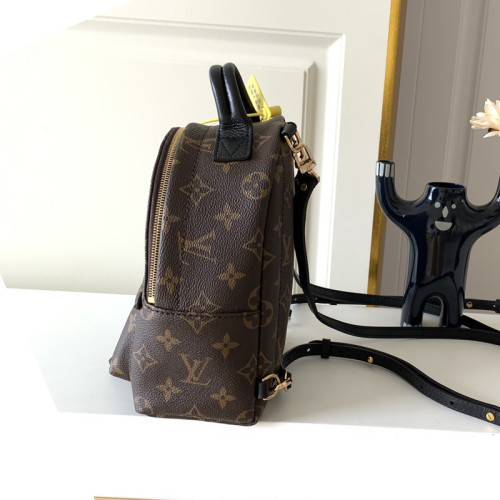 Louis Vuitton Womens Bags Backpacks Luxury Brand M44873 PALM SPRINGS MINI Monogram Canvas with Original Box