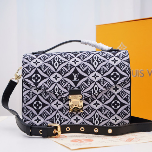 Louis Vuitton Womens Bags Crossbody Bag SINCE 1854 POCHETTE MÉTIS Luxury Brand Grey Messenger Shoulder Bags M57272