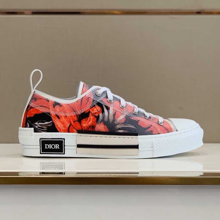 Dior Womens Mens Shoes Sneakers Luxury Brand Unisex Design B23 Low-Top Sneaker with Original Box