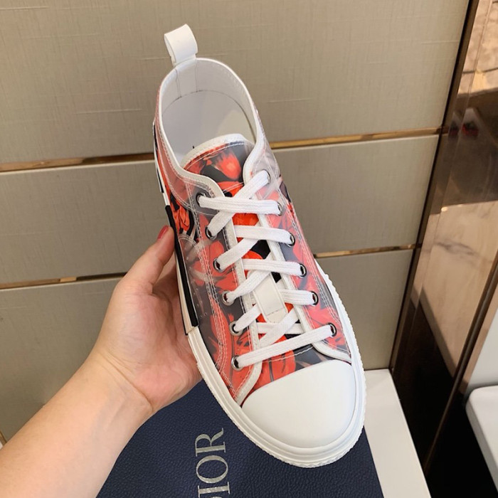 Dior Womens Mens Shoes Sneakers Luxury Brand Unisex Design B23 Low-Top Sneaker with Original Box