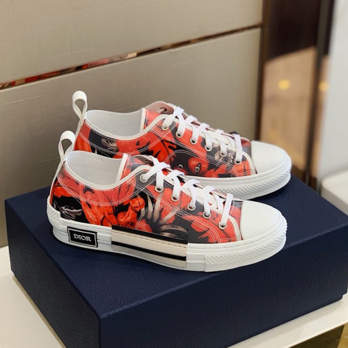 Dior Womens Mens Shoes Sneakers Luxury Brand Unisex Design B23 Low-Top Sneaker with Original Box