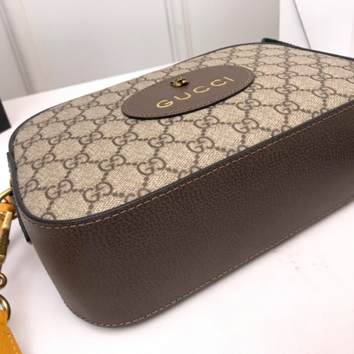 Gucci Mens Messenger Shoulder Bags Luxury Brand Fashion GG Supreme Neo Vintage GG Supreme messenger bag with Original Box
