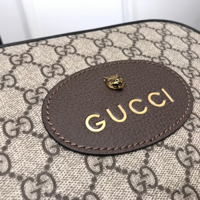 Gucci Mens Messenger Shoulder Bags Luxury Brand Fashion GG Supreme Neo Vintage GG Supreme messenger bag with Original Box
