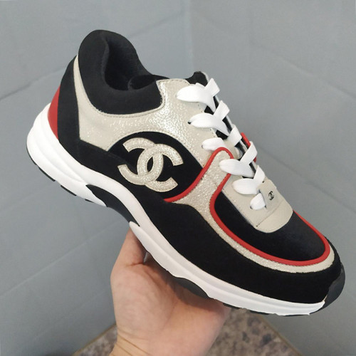 Chanel Womens Shoes Sneakers Luxury Brand Sports Shoes Breathable Design with Original Box