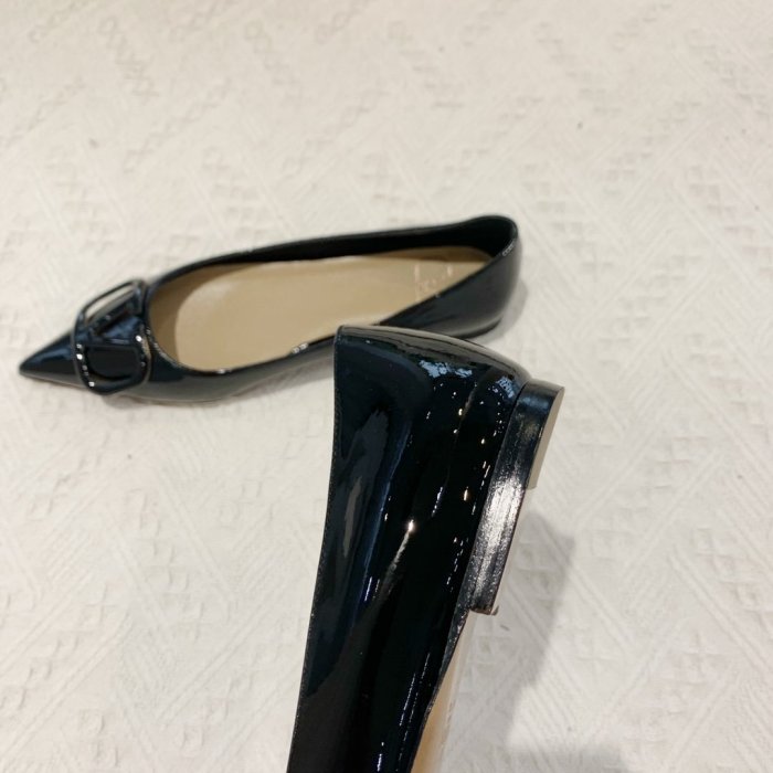 Valentino Women Shoes Mule Flip Flop Sandals VLOGO SIGNATURE CALFSKIN PUMP Flat Luxury Brand with Original Box