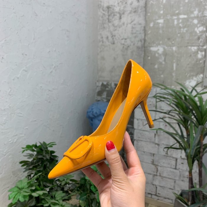 Valentino Women Shoes Mule Flip Flop Sandals VLOGO SIGNATURE CALFSKIN PUMP 80MM Luxury Brand with Original Box