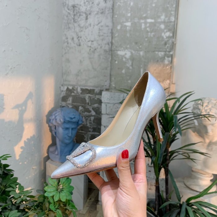Valentino Women Shoes Mule Flip Flop Sandals VLOGO SIGNATURE CALFSKIN PUMP 80MM Luxury Brand with Original Box