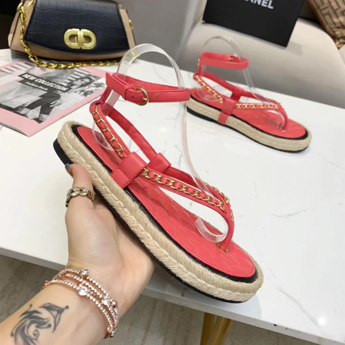 Chanel Women Shoes Fashion Summer Sandals Slippers Luxury Brand with Original Box