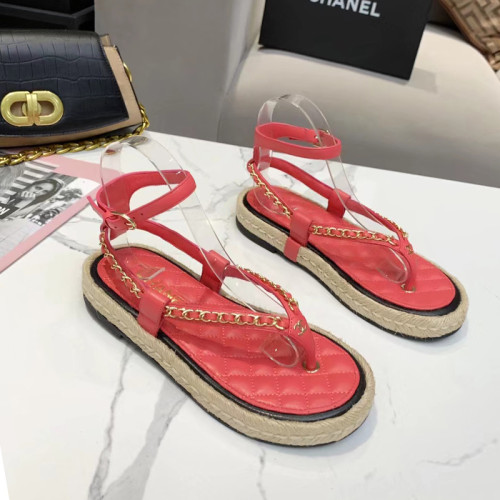 Chanel Women Shoes Fashion Summer Sandals Slippers Luxury Brand with Original Box