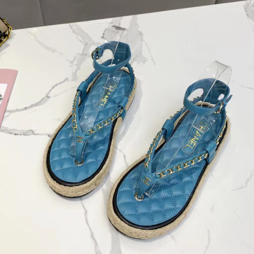 Chanel Women Shoes Fashion Summer Sandals Slippers Luxury Brand with Original Box