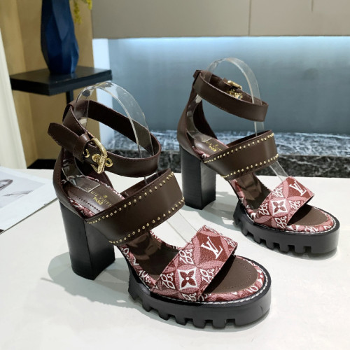 Louis Vuitton Women Shoes Sandals Fashion Luxury Brand STAR TRAIL SANDAL with Original Box Summer Sandals