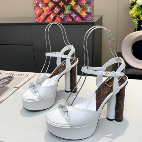 Louis Vuitton Women Shoes Sandals Fashion Summer Luxury Brand PODIUM PLATFORM SANDAL 1A8NZT with Original Box Womens Sandals