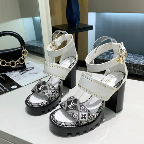 Louis Vuitton Women Shoes Sandals Fashion Luxury Brand STAR TRAIL SANDAL with Original Box Summer Sandals
