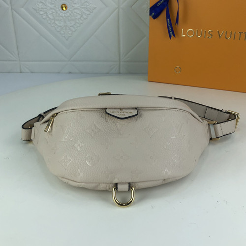 Louis Vuitton Womens Bags BUMBAG Monogram Empreinte Leather with Original Box Luxury Brand Design