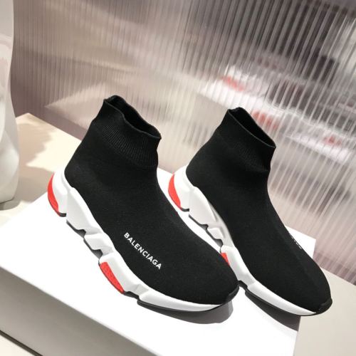 Balenciaga Men Shoes Sneakers Breathable Design Luxury Brand Speed Sneaker in Knit with Original Box
