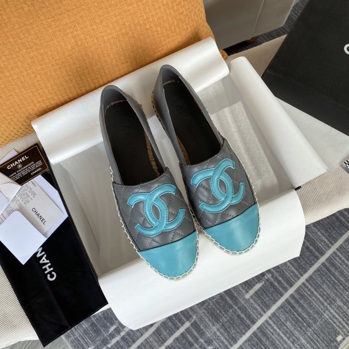 Chanel Women Shoes Fashion Espadrille Luxury Brand Casual Shoes for Women ESPADRILLE with Original Box Espadrilles