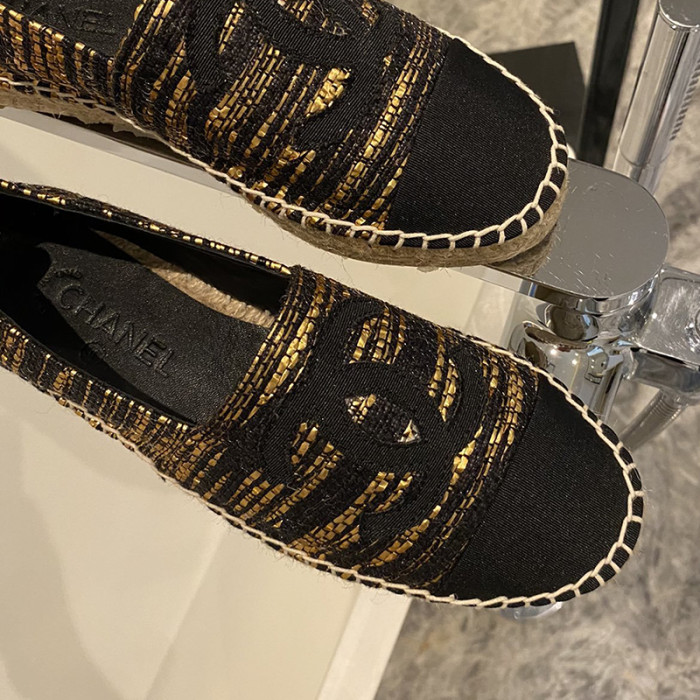 Chanel Women Shoes Fashion Espadrille Luxury Brand Casual Shoes for Women ESPADRILLE with Original Box Espadrilles