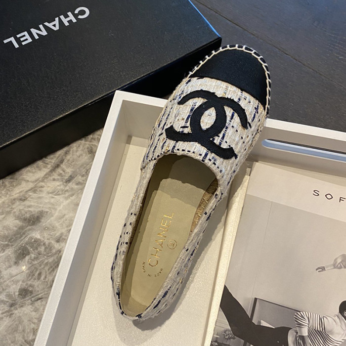 Chanel Women Shoes Fashion Espadrille Luxury Brand Casual Shoes for Women ESPADRILLE with Original Box Espadrilles