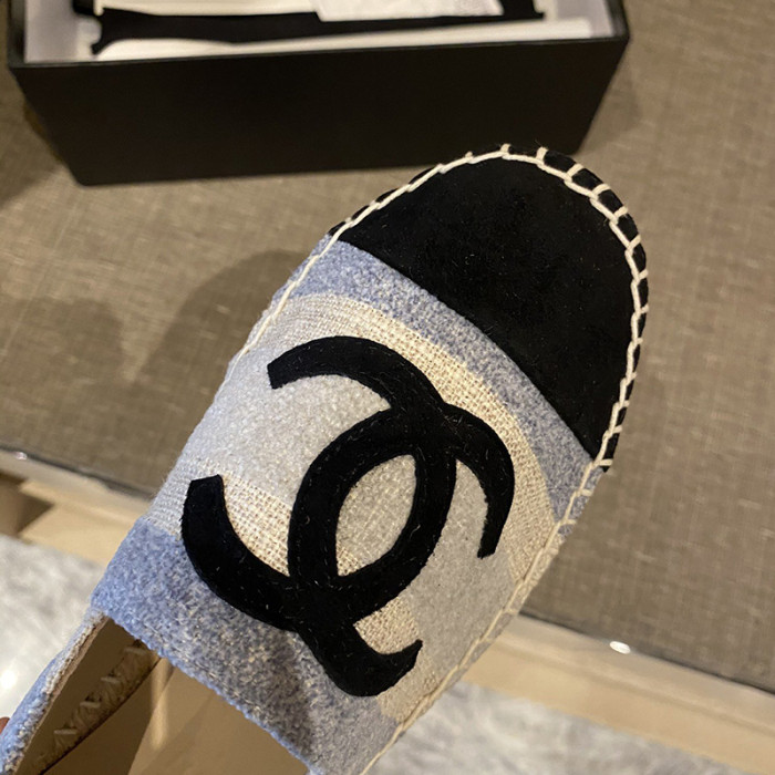 Chanel Women Shoes Fashion Espadrille Luxury Brand Casual Shoes for Women ESPADRILLE with Original Box Espadrilles