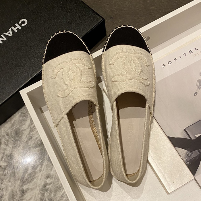 Chanel Women Shoes Fashion Espadrille Luxury Brand Casual Shoes for Women ESPADRILLE with Original Box Espadrilles