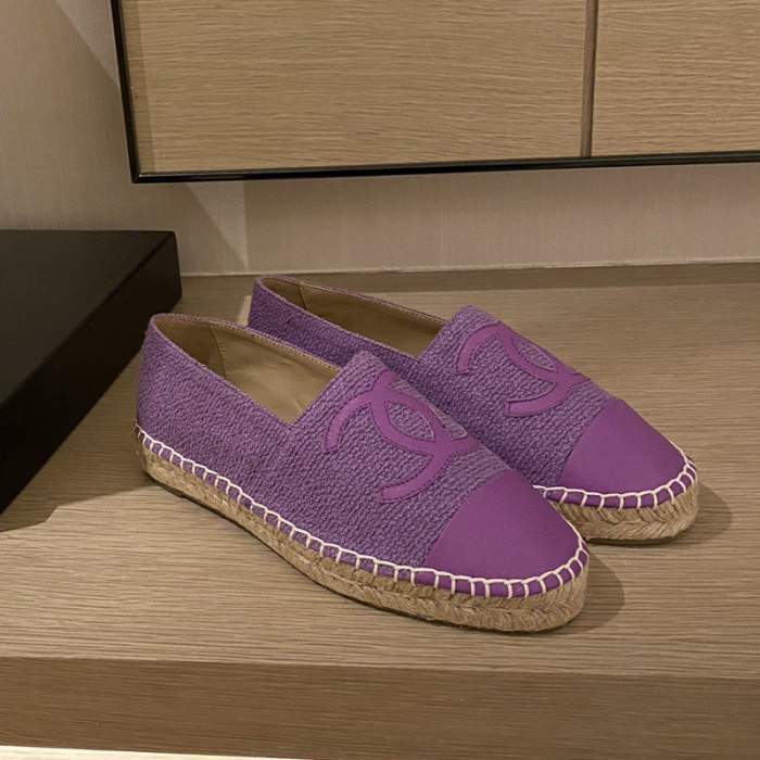 Chanel Women Shoes Fashion Espadrille Luxury Brand Casual Shoes for Women ESPADRILLE with Original Box Espadrilles